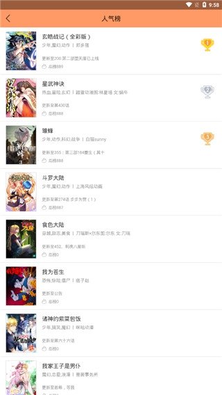 皮皮喵漫画免费阅读下载  免费安卓版 0