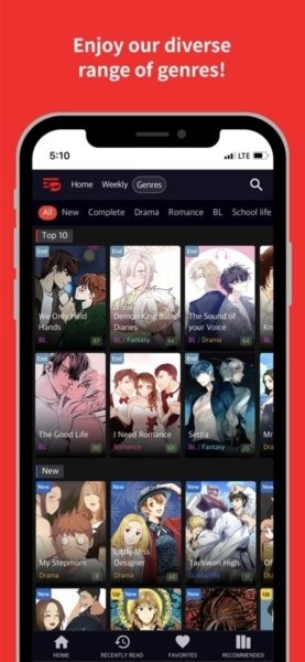 酷漫熊漫画app免费下载  免费安卓版 1